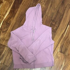 Pink Hooded Sweatshirt